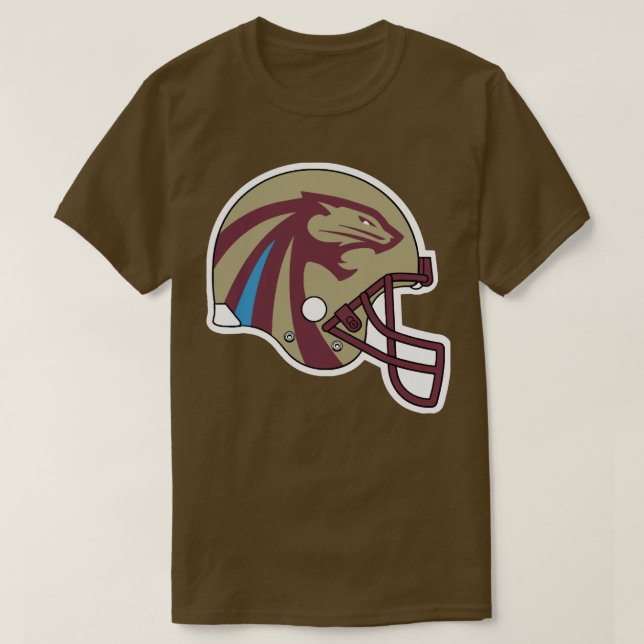 Michigan Panthers 2022 USFL Retro  Throwback Helme T-Shirt (Design Front)