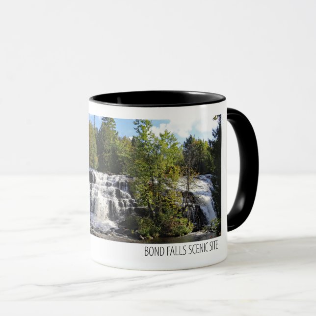 Michigan Parks Centennial - Bond Falls Mug (Front Right)