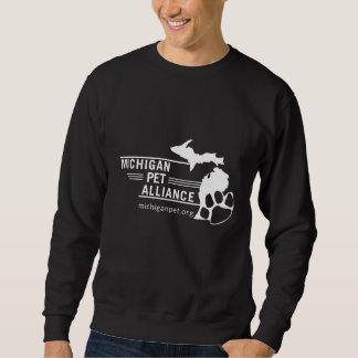 Michigan Pet Alliance Men's Black Sweatshirt