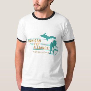 Michigan Pet Alliance Ringer T-shirt