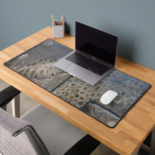 Michigan Petoskey Stone Design Desk Mat