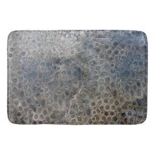 Michigan Petoskey Stone Pattern Bath Mat