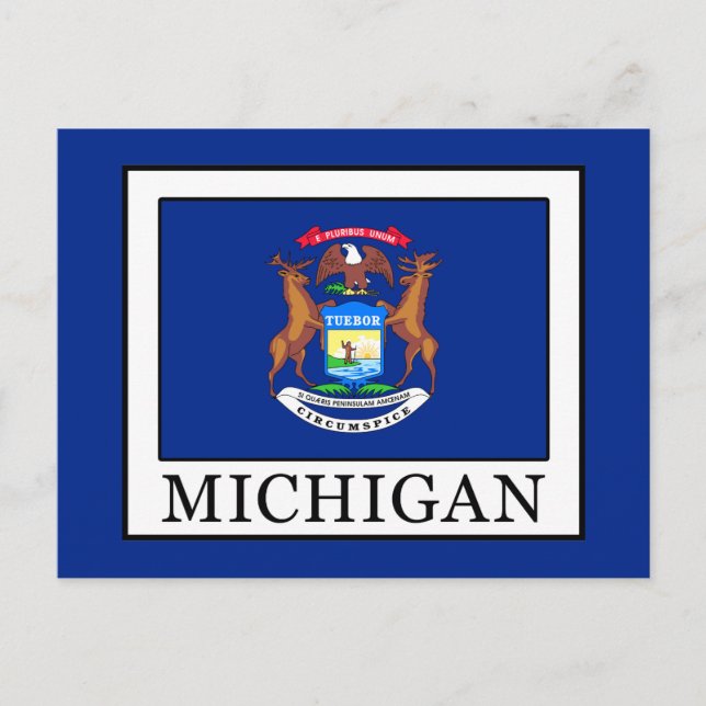 Michigan Postcard (Front)