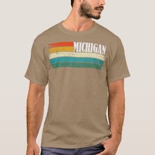Michigan Retro Vintage  T-Shirt