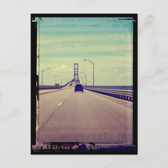 Michigan Road Trip Postcard (Front)