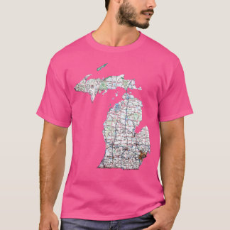Michigan Roadmap T-Shirt
