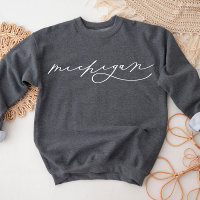 Michigan Script State Women’s Sweatshirt
