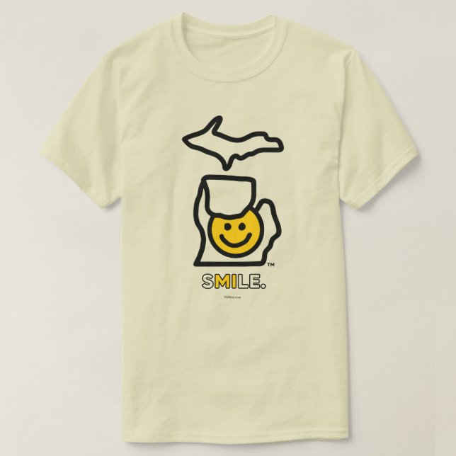 Michigan - sMIle T-Shirt (Design Front)
