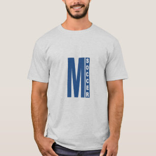 MICHIGAN SOCCER Gray T-shirt
