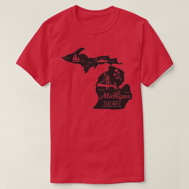 Michigan State  T-Shirt (Design Front)