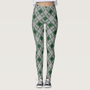 Michigan State University Tartan Leggings