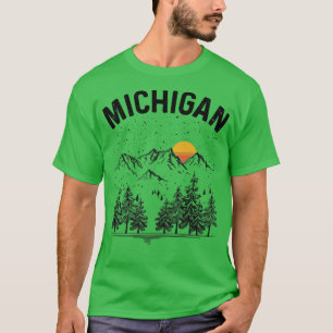 Michigan State Vintage Retro  T-Shirt