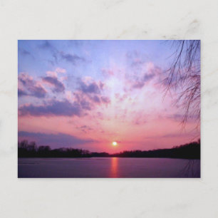 Michigan Sunset 1 Postcard