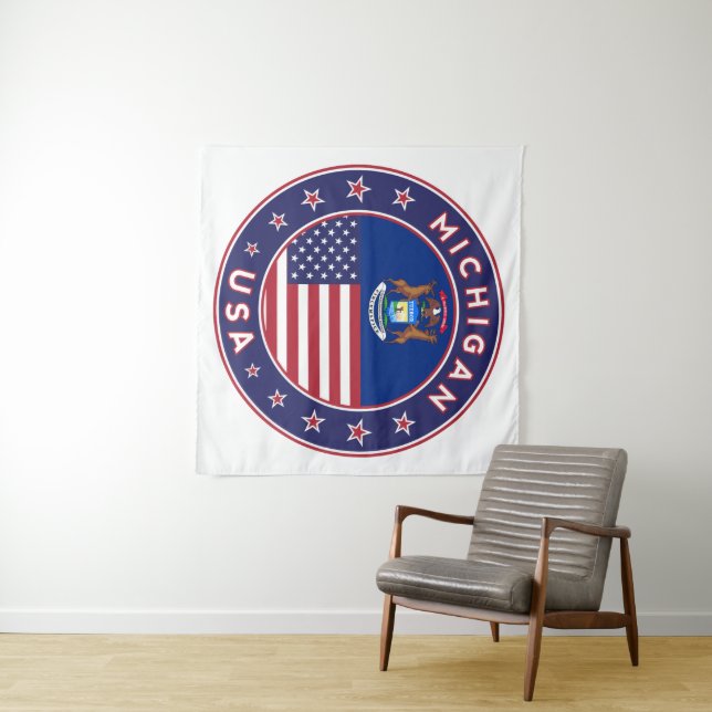 Michigan Tapestry (In Situ (Horizontal))