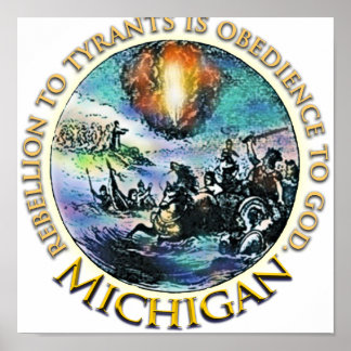 Michigan Tea Party Posters