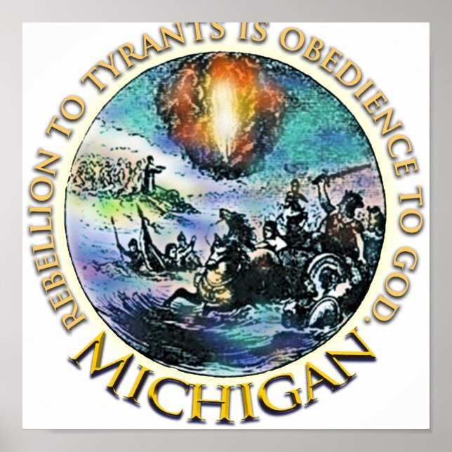 Michigan Tea Party Posters (Front)