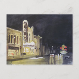 Michigan Theatre Ann Arbor Postcard