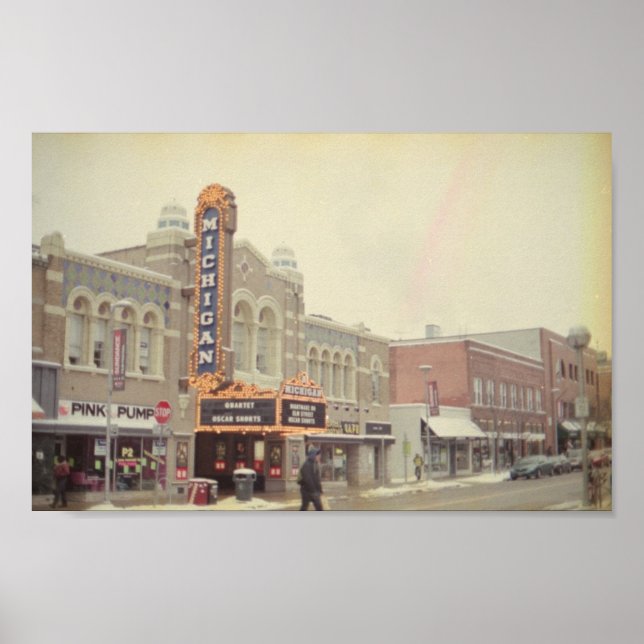 Michigan Theatre Poster (Front)