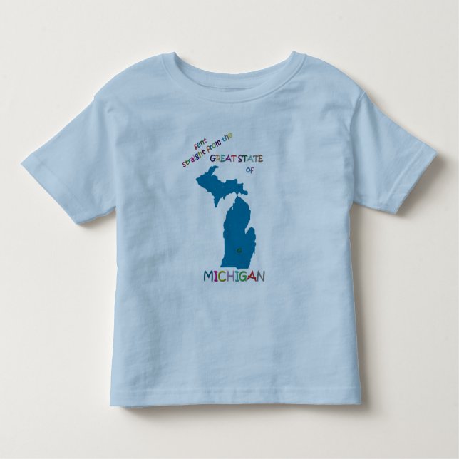 Michigan Toddler T-Shirt (Front)