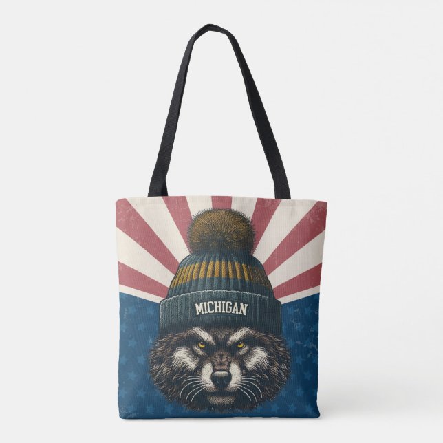 Michigan Tote Bag (Back)