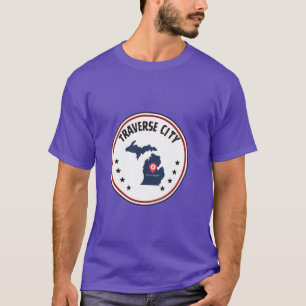 Michigan Traverse City Unique Designs Celebrating  T-Shirt