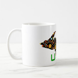 Michigan - trendy design of the Upper Peninsula Coffee Mug