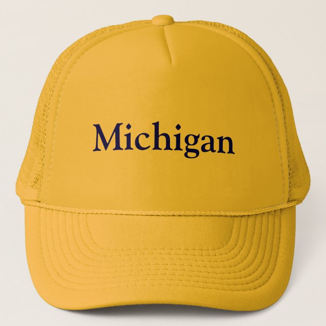 Michigan Trucker Hat (Front)