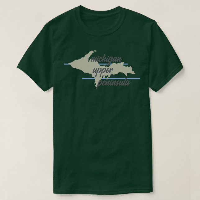 Michigan Upper Peninsula T-Shirt (Design Front)