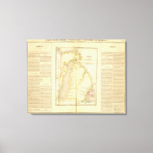 Michigan US Canvas Print