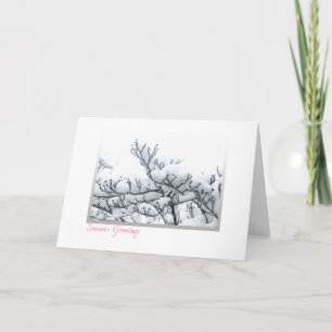 Michigan Winter Holiday card