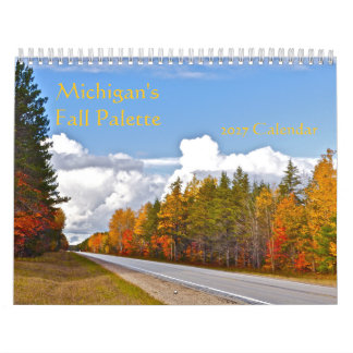 Michigan's Fall Palette 2027 Calendar