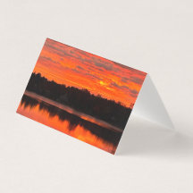 Michigan's Lyon Lake Sunrise Greeting Card