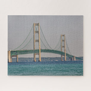 Michigan's Majestic Mackinac Bridge Jigsaw Puzzle