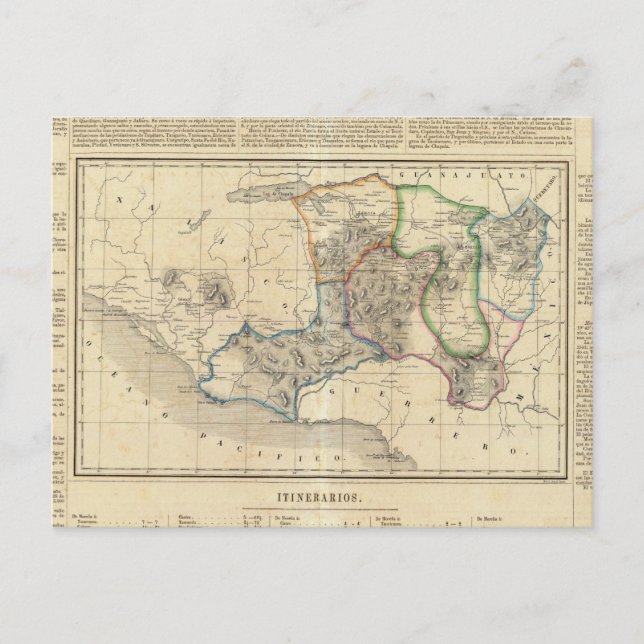 Michoacan, Mexico 2 Postcard (Front)