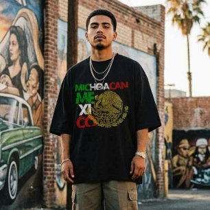 Michoacan Mexico Flag  T-Shirt