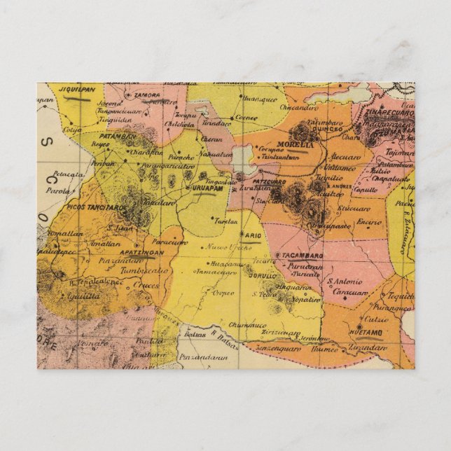 Michoacan, Mexico Postcard (Front)