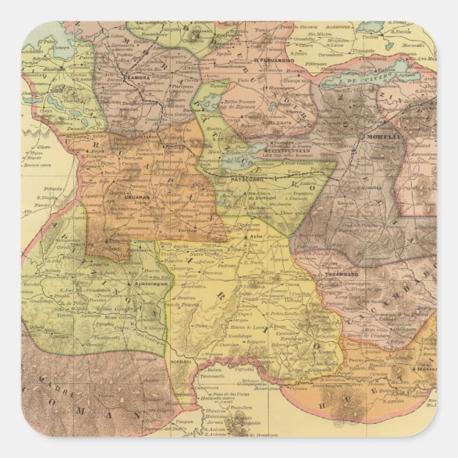 Michoacan Square Sticker (Front)