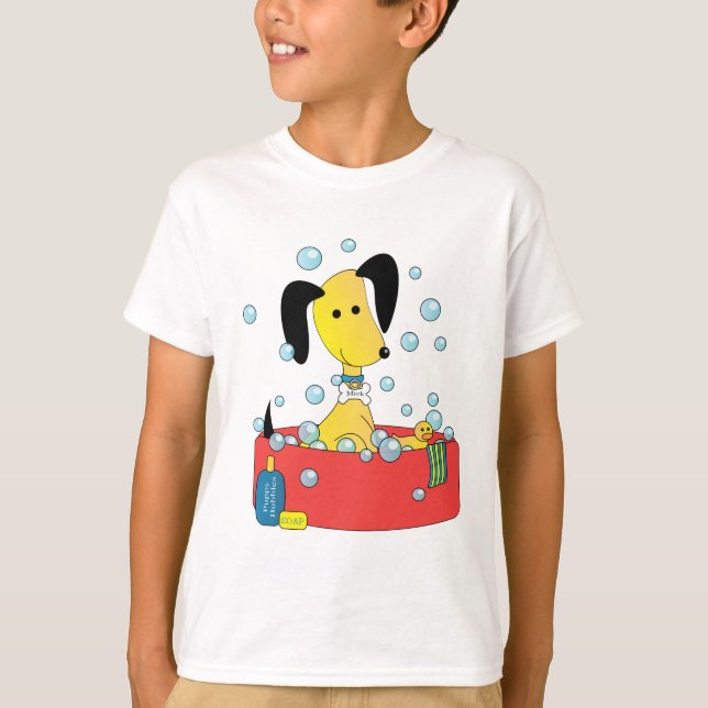 Mick and Henry Take a Bath T-Shirt (Front)