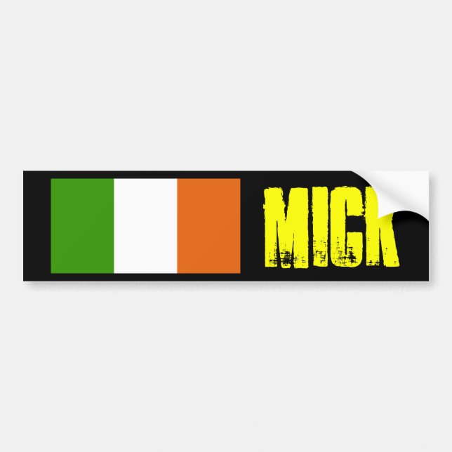 MICK Bumper Sticker (Front)
