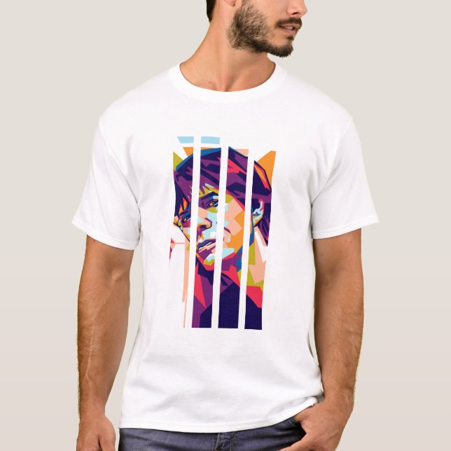 Mick Jagger Rock Legend - Rolling Stones Frontman  T-Shirt (Front)