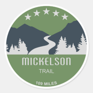 Mickelson Trail Classic Round Sticker