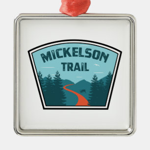 Mickelson Trail Metal Tree Decoration