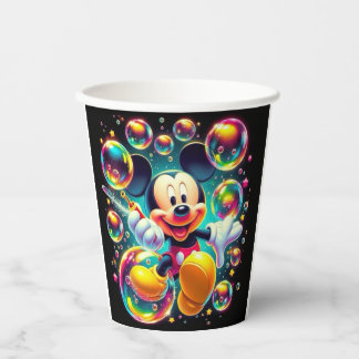 Mickey and Minnie Festive Celebration Colorful Pap Paper Cups