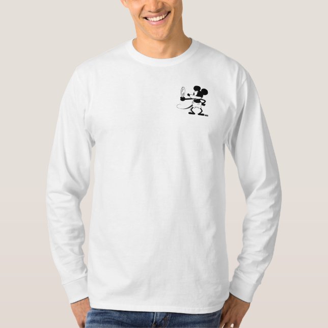 Mickey - Looking in the Mirror (Plane Crazy, 1929) T-Shirt (Front)