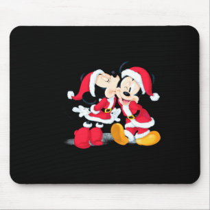 Mickey Minnie Jingle Bell Fun  Mouse Pad