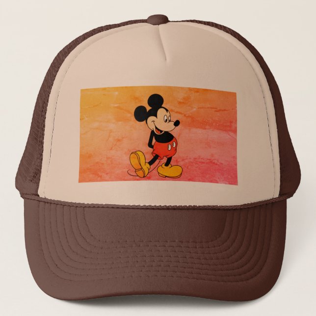 Mickey Mousse  & Phrases Trucker Hat (Front)