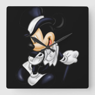 Mickey Square Wall Clock