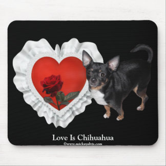 MickeyElvis Chihuahua 8 Mouse Pad