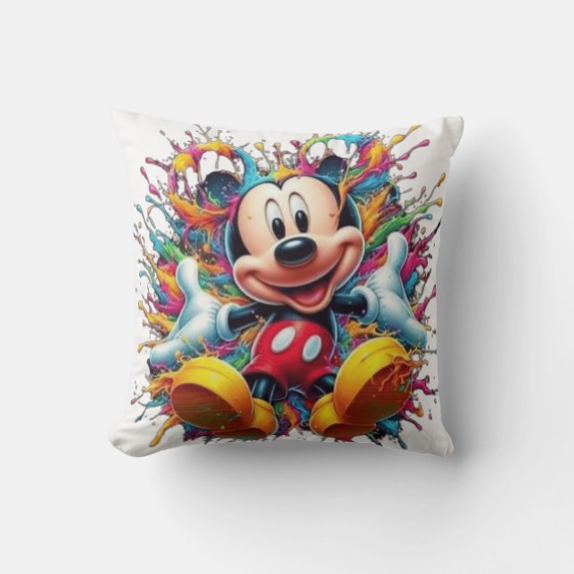 Mickey's Magical Splash Cushion (Front)