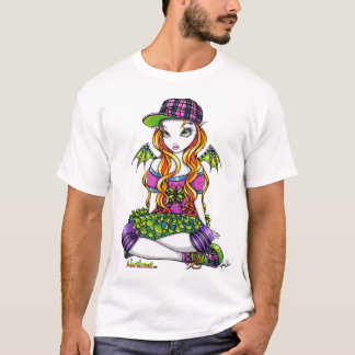 "Micky" Punky Rainbow Fairy Art Top